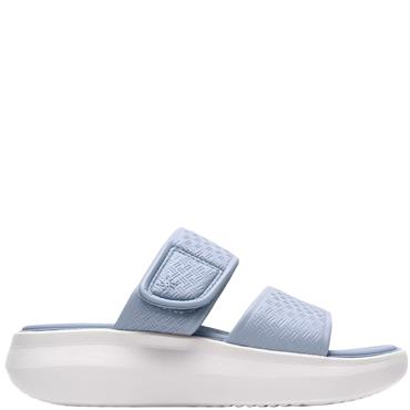 CLARKS WOMENS SANDAL - LIGHT BLUE